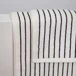 480GSM TURKISH YARN DYED BLACK Hand Towel