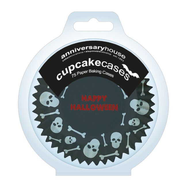 Halloween Slogan 75 Cupcake Cases