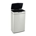 NORDHAUS 40L BEIGE RECTANGLE PUSH Bin