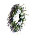 Lavender & Cream Floral Wreath