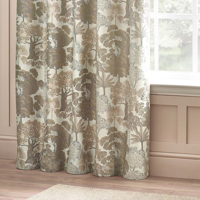 WYLDER WOODLANDS NATURAL  90x90 Curtain