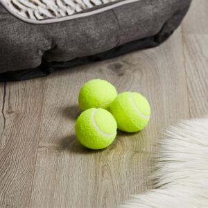 3 Piece Tennis Ball Dog Toy
