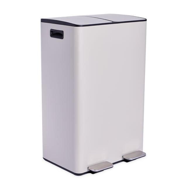 60L RECYCLING BIN Light Beige