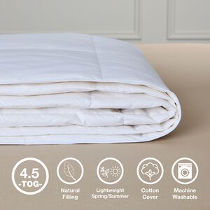 RADIANT COMFORT DUCK SINGLE Lightweight Duvet