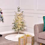 1.2M Warm White Pre-Lit Pine Needle Tree