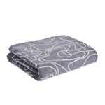 LUCIEN SLATE 100x150 Bath Sheet