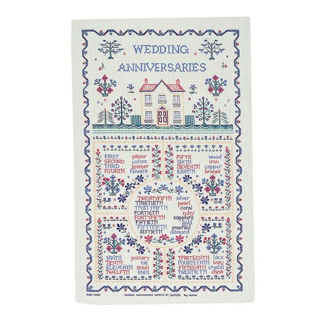 Ulster Weavers Wedding Sampler Cotton Tea Towel