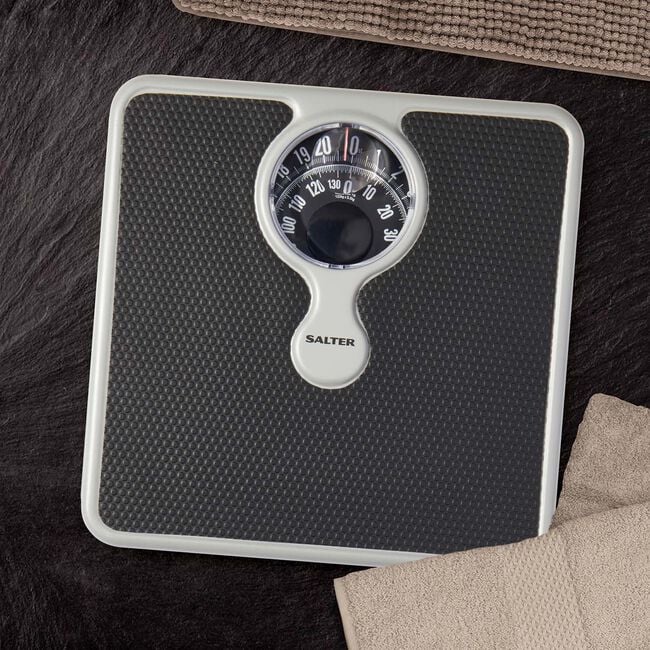 Salter Black Compact Mechanical Scales
