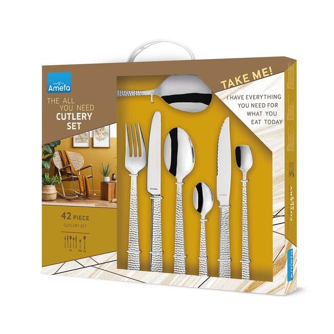 Amefa Felicity 42 Piece Cutlery Set 