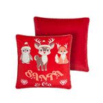 Candy Santa Cushion Cover 2-pack 45cm x 45cm