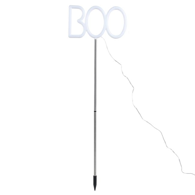 Neon Boo Stake Garden Stake Light