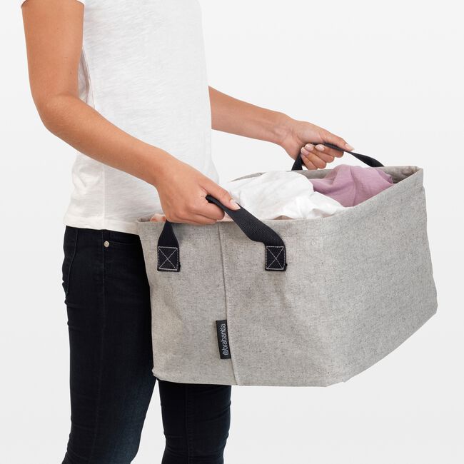 Brabantia 35L Foldable Laundry Basket Grey
