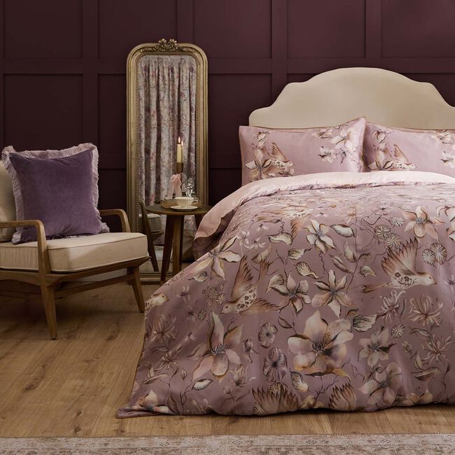 VOYAGE MAISON DOUBLE DUVET COVER Floella Viola 