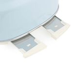 SALTER RETRO BLUE CURVED BODY 4 Slice Toaster