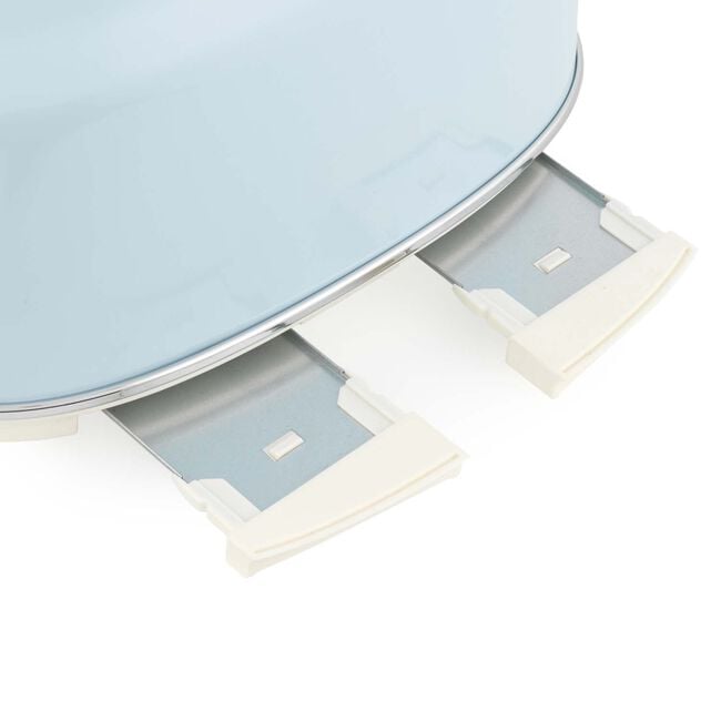 SALTER RETRO BLUE CURVED BODY 4 Slice Toaster