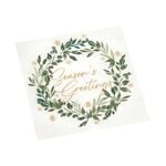 Season's Greetings Napkins 20 Pack 