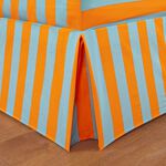 SPACE STRIPES Double Platform Valance