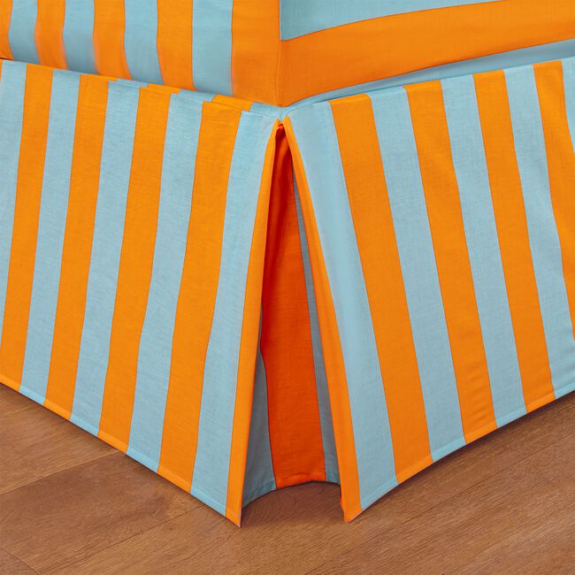 SPACE STRIPES Double Platform Valance