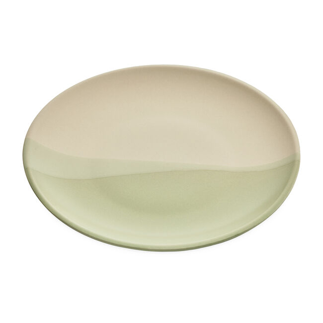 ABNEY & CROFT THREE TONE Sage Dinner Plate