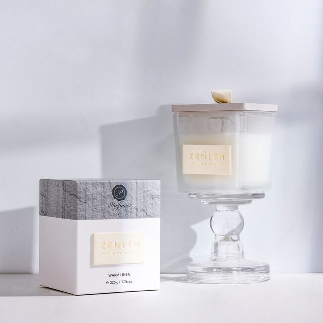 Parfumer Zenith Warm Linen 220g Candle