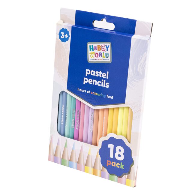 20 Pack Metallic / Neon / Glitter Pencils Assorted