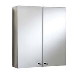 Croydex Carra Double Door Stainless Steel Cabinet