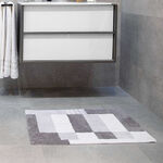 Boxes Grey Bath Mat 50cm x 80cm