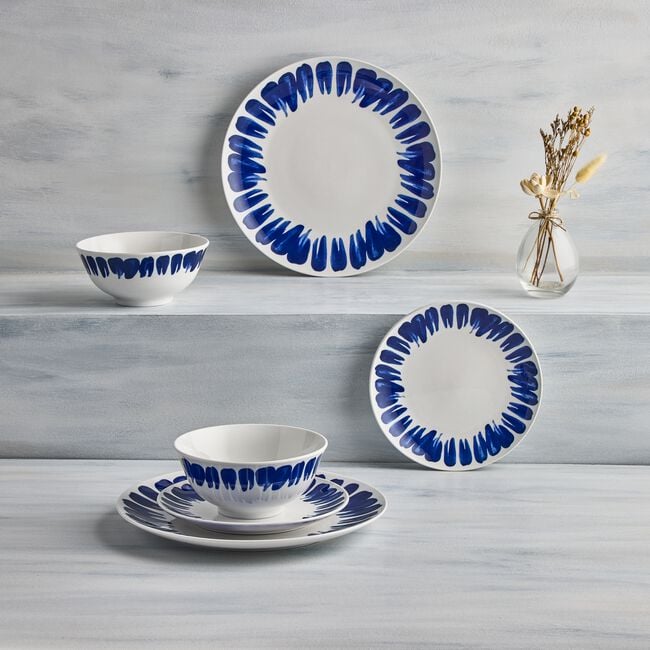 Abney & Croft Santorini 12 Piece Dinner Set
