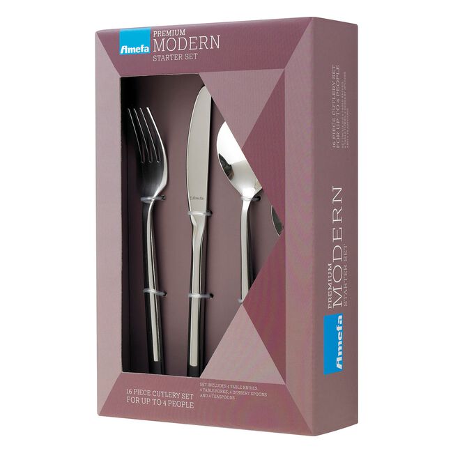 Amefa Carlton 16 Piece Cutlery Set