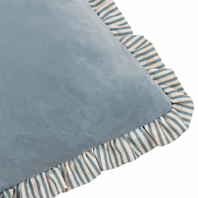 WYLDER SOLENE RUFFLE BLUE 45x45 Cushion