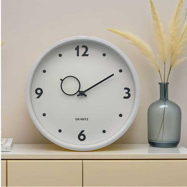 MODU 20cm WHITE Wall Clock