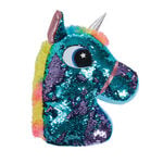 Sequin Unicorn Cushion 35cm