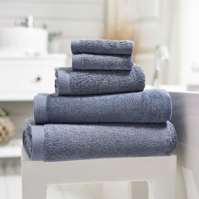 THE LYNDON CO EGYPTIAN COTTON MIDNIGHT Hand Towel