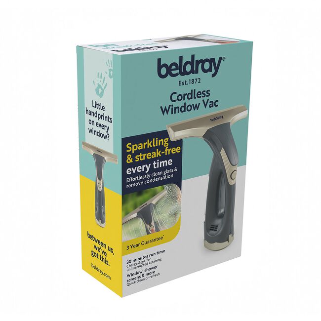 Beldray Cordless Window Vacuum Cleaner