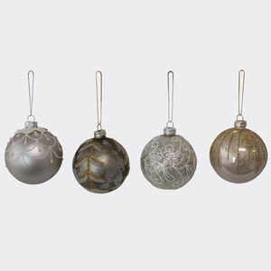 Decorative Glass Bauble Assortment B