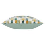 FURN METRO BLOCKS 45X45 GREEN Cushion