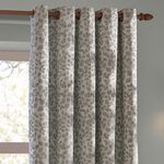 WYLDER GRACE LEAF 168X137 MIST GREY Curtain