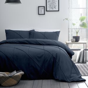 SINGLE DUVET COVER Serene Dart Navy