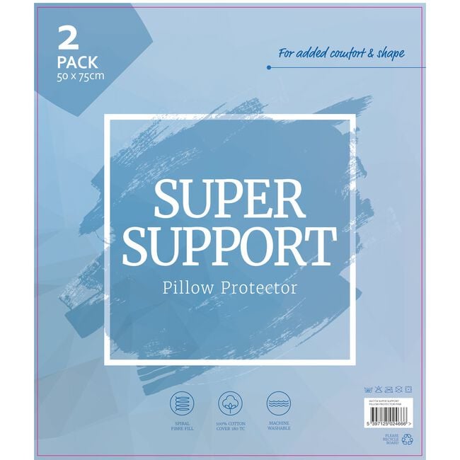 Super Support Pillow Protector Pair