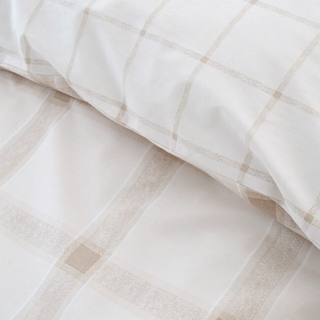 BIANCA SINGLE DUVET COVER Oxton Check