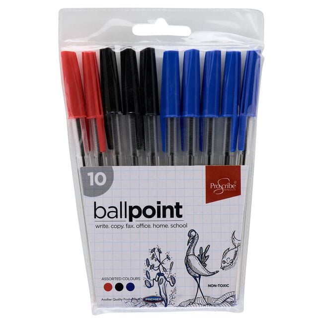 ProScribe Wallet 10 Ballpoint Pens