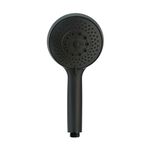 DE VIELLE 5 FUNCTION Black Jet Shower Head 
