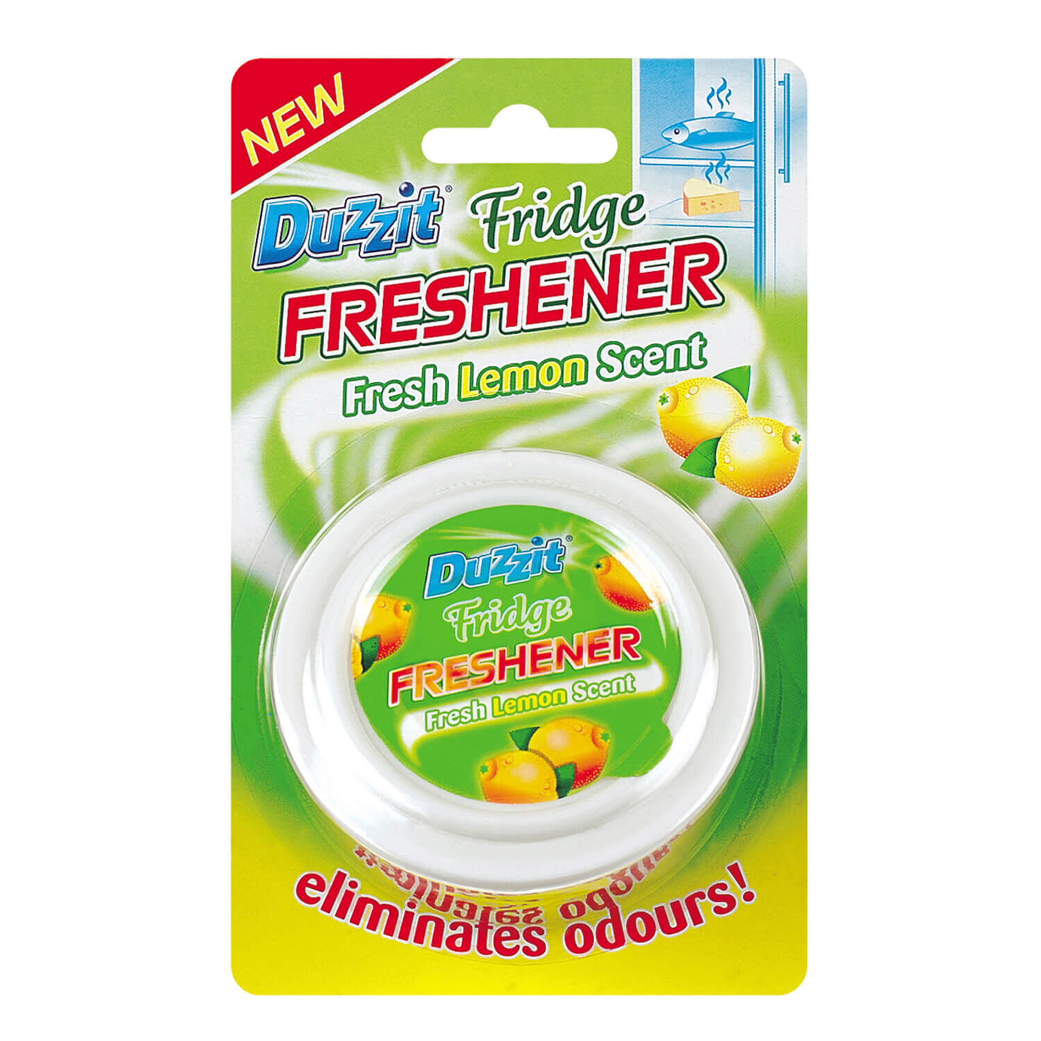 Duzzit Lemon Scented Fridge Freshener Home Store + More
