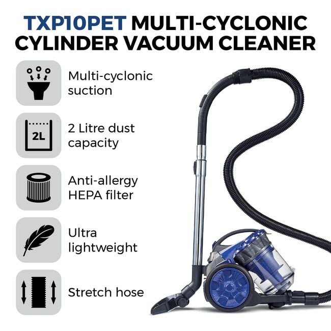 Tower TXP10 Cylinder Vacuum Cleaner
