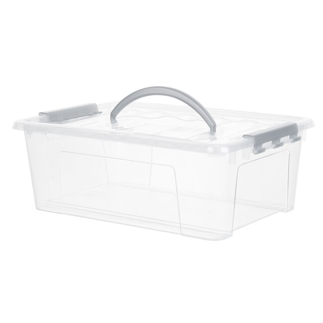 STORAGE MASTER 12L STORAGE BOX WITH CLIP AND HANDLE