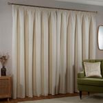 P/PLEAT BLACKOUT THERMAL B/WEAVE NATURAL 66x54 Ctn