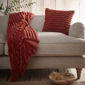 MORRITZ TERRACOTTA 130x180CM Throw