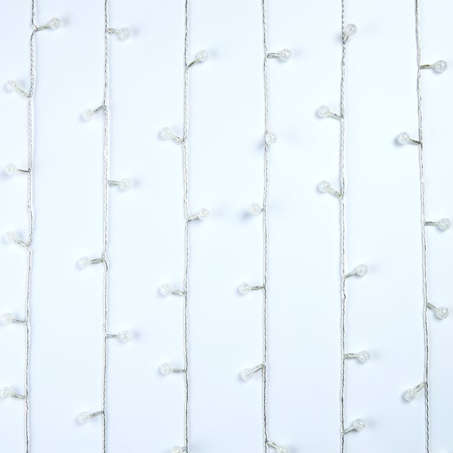 80 WARM WHITE Crystal Berry String Lights