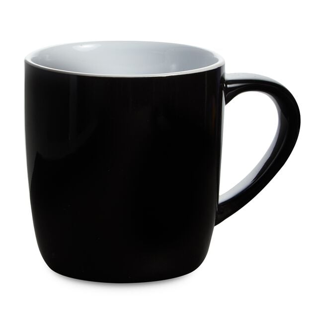 Prince & Kensington Black Mug 330ml