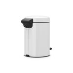 3L Brabantia Pedal Bin White